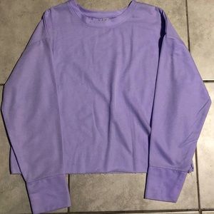 Women XL Purple Sweater New